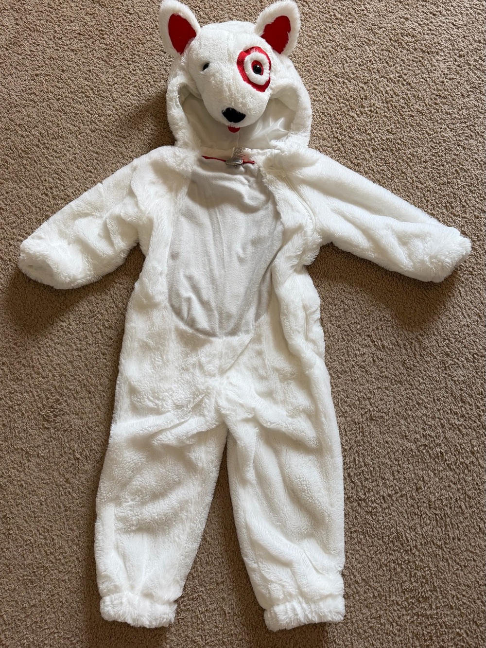 Target 🎯 Bullseye Dog Costume size 2/3T
